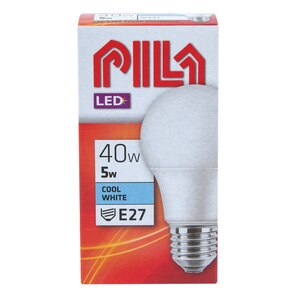 Bec LED, E27, 5 W, A60 Pila Bec LED, E27, 5 W, A60 Pila