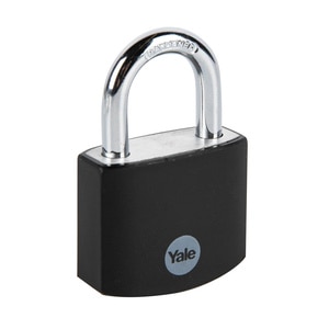 Lacat YALE, 38mm, aluminiu, negru Lacat YALE, 38mm, aluminiu, negru