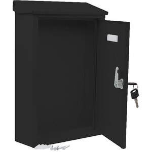 Cutie posta SMITH AND LOCKE, Inchidere cheie, 90 x 238 x 355mm, negru Cutie posta SMITH AND LOCKE, Inchidere cheie, 90 x 238 x 355mm, negru