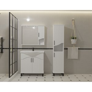 Coloana baie SANITOP Zelena, 35 x 30 x 170 cm, alb Coloana baie SANITOP Zelena, 35 x 30 x 170 cm, alb