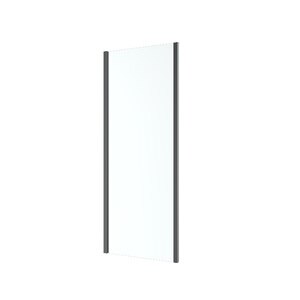 Paravan dus GOODHOME Ledava, aluminiu, sticla securizata 8mm, 80 x 195 cm, profil negru Paravan dus GOODHOME Ledava, aluminiu, sticla securizata 8mm, 80 x 195 cm, profil negru