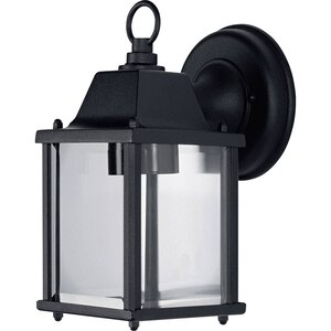 Aplica de exterior LEDVANCE, 1 x E27, 60W, IP23, 15 x 10.5 x 22.5 cm, aluminiu, negru Aplica de exterior LEDVANCE, 1 x E27, 60W, IP23, 15 x 10.5 x 22.5 cm, aluminiu, negru
