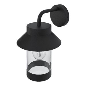 Lampa de exterior GOODHOME, LED, E27, 25W, IP44, plastic si otel inoxidabil, negru Lampa de exterior GOODHOME, LED, E27, 25W, IP44, plastic si otel inoxidabil, negru