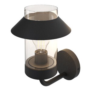 Lampa Led Perete Caprera E27 Negru Lampa Led Perete Caprera E27 Negru