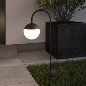 Lampa exterior GOODHOME Jarrom, E14, IP44, negru Lampa exterior GOODHOME Jarrom, E14, IP44, negru
