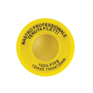 Banda teflon, 48 mm x 12 m, galben Banda teflon, 48 mm x 12 m, galben