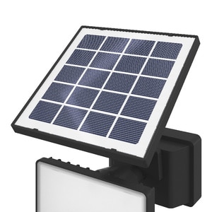 Proiector LED solar cu senzor GOODHOME, 800lm, 5000K, IP65, plastic, negru, lumina alb rece Proiector LED solar cu senzor GOODHOME, 800lm, 5000K, IP65, plastic, negru, lumina alb rece