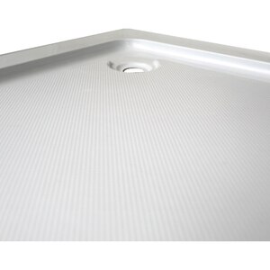Cabina dus standard GOODHOME Arkell, semirotunda, cadita inalta, 80 x 80 x 197 cm, sticla securizata 4mm, profil crom Cabina dus standard GOODHOME Arkell, semirotunda, cadita inalta, 80 x 80 x 197 cm, sticla securizata 4mm, profil crom