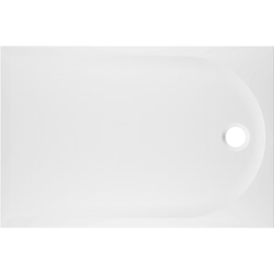 Cadita dus GOODHOME Cavally, dreapta, compozit pe baza de rasina, 100 x 80 x 3 cm, alb Cadita dus GOODHOME Cavally, dreapta, compozit pe baza de rasina, 100 x 80 x 3 cm, alb