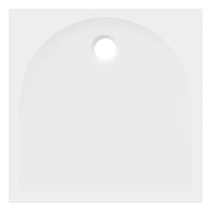 Cadita dus GoodHome Cavally, patrata, compozit, 70 x 70 x 3 cm, alb Cadita dus GoodHome Cavally, patrata, compozit, 70 x 70 x 3 cm, alb