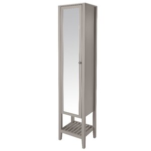 Coloana baie cu oglinda GoodHome Perma, 40 x 36 x 185 cm, gri Coloana baie cu oglinda GoodHome Perma, 40 x 36 x 185 cm, gri