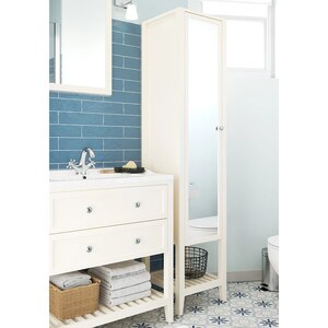 Coloana baie cu oglinda GOODHOME Perma, 40 x 36 x 185 cm, alb Coloana baie cu oglinda GOODHOME Perma, 40 x 36 x 185 cm, alb