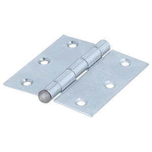 Balama cu ax detasabil SUKI, 75 x 75mm, otel, argintiu Balama cu ax detasabil SUKI, 75 x 75mm, otel, argintiu