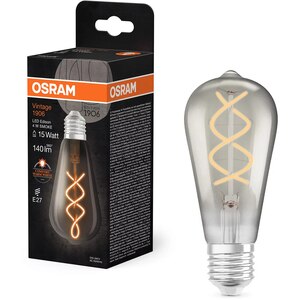 Bec Vintage LEDVANCE Edison, E27, 4W, 140lm, lumina calda Bec Vintage LEDVANCE Edison, E27, 4W, 140lm, lumina calda