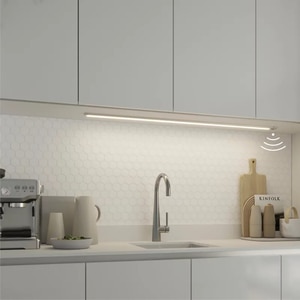 Lampa LED dulap GOODHOME Menezes, 60cm, gri Lampa LED dulap GOODHOME Menezes, 60cm, gri
