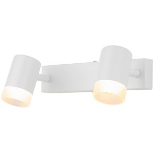 Spot dublu LED GOODHOME Maupin, 7W, 350lm, IP20, alb Spot dublu LED GOODHOME Maupin, 7W, 350lm, IP20, alb