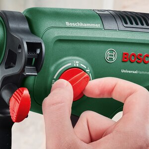 Ciocan rotopercutor BOSCH Universal Hammer 18V, 2J, SDS Plus, 2000rpm, fara acumulator Ciocan rotopercutor BOSCH Universal Hammer 18V, 2J, SDS Plus, 2000rpm, fara acumulator