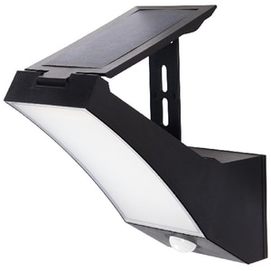 Aplica de exterior solara LED SNZ Marigny, 100lm, IP44, negru Aplica de exterior solara LED SNZ Marigny, 100lm, IP44, negru
