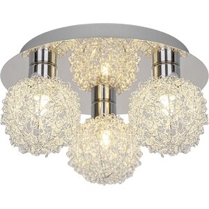 Lampa GOODHOME Phaidros, 3 x G9, 25W, metal, crom Lampa GOODHOME Phaidros, 3 x G9, 25W, metal, crom