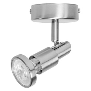 Spot LED LEDVANCE 4058075540507, GU10, 2.6W, 230lm, 2700K, argintiu Spot LED LEDVANCE 4058075540507, GU10, 2.6W, 230lm, 2700K, argintiu