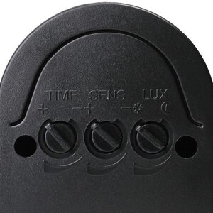 Senzor de miscare GOODHOME Merritt, IP44, negru Senzor de miscare GOODHOME Merritt, IP44, negru