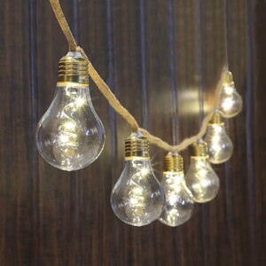 Ghirlanda decorativa LED Fajara 101290505, 4.8m, 10 becuri, auriu Ghirlanda decorativa LED Fajara 101290505, 4.8m, 10 becuri, auriu