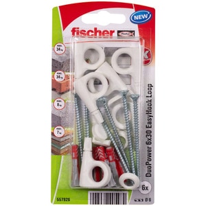 Set dibluri FISCHER DuoPower, 6 x 30mm, 6 bucati Set dibluri FISCHER DuoPower, 6 x 30mm, 6 bucati
