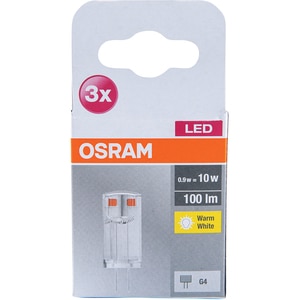 Bec LED OSRAM 4058075449985, G4, 0.9W, 100lm, lumina calda Bec LED OSRAM 4058075449985, G4, 0.9W, 100lm, lumina calda