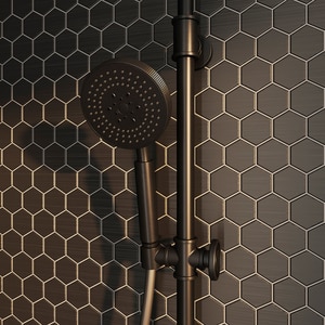 Para dus GOODHOME Selenga, 5 functii, negru Para dus GOODHOME Selenga, 5 functii, negru