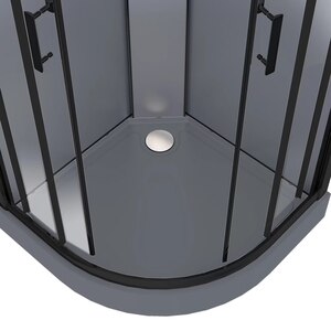 Cabina de dus cu hidromasaj GOODHOME Beloya, 90 x 90 x 220 cm, sticla securizata 6mm, profil negru Cabina de dus cu hidromasaj GOODHOME Beloya, 90 x 90 x 220 cm, sticla securizata 6mm, profil negru