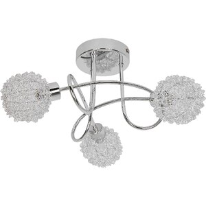 Lampa GOODHOME Caelus, 3 x G9, 40W, argintiu Lampa GOODHOME Caelus, 3 x G9, 40W, argintiu