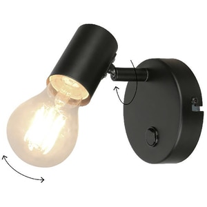 Spot GOODHOME Ghlin Mblk, 8.6W, E27, negru Spot GOODHOME Ghlin Mblk, 8.6W, E27, negru