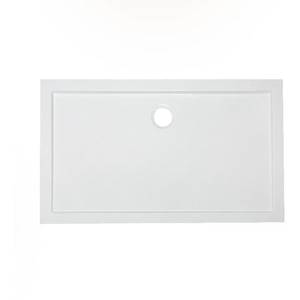 Cadita dus GOODHOME Vorma, dreptunghiulara, ABS si acril, 120 x 70 x 4 cm, alb Cadita dus GOODHOME Vorma, dreptunghiulara, ABS si acril, 120 x 70 x 4 cm, alb