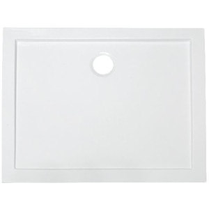 Cadita dus GOODHOME Vorma, dreptunghiulara, ABS si acril, 90 x 70 x 4 cm, alb Cadita dus GOODHOME Vorma, dreptunghiulara, ABS si acril, 90 x 70 x 4 cm, alb