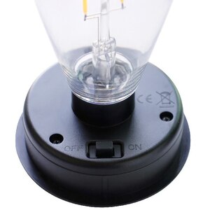 Felinar solar LED Umatilla, 0.06 W, 1 lumen, IP44, 3000K, maro/negru Felinar solar LED Umatilla, 0.06 W, 1 lumen, IP44, 3000K, maro/negru