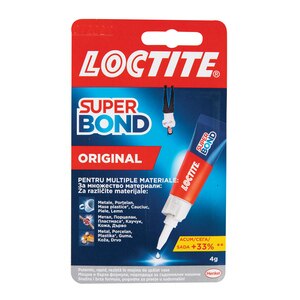Adeziv universal LOCTITE Super Bond, transparent, 4g Adeziv universal LOCTITE Super Bond, transparent, 4g