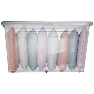 Cutie cu capac universala GOODHOME, 138 l, 79 x 59 x 44 cm, 1 compartiment Cutie cu capac universala GOODHOME, 138 l, 79 x 59 x 44 cm, 1 compartiment