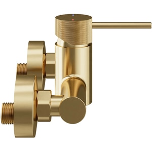 Baterie dus GOODHOME Owens Gold, alama, auriu Baterie dus GOODHOME Owens Gold, alama, auriu