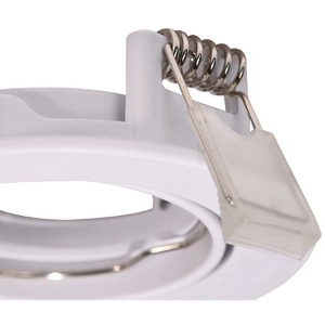 Rama pentru spot LED GOODHOME Ares, 8.5 x 8.5 cm, IP20, metal, alb Rama pentru spot LED GOODHOME Ares, 8.5 x 8.5 cm, IP20, metal, alb