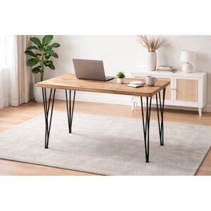 Masa bucatarie WOODART, PAL, 120 x 70 x 75 cm, maro deschis Masa bucatarie WOODART, PAL, 120 x 70 x 75 cm, maro deschis