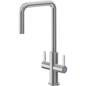 Baterie bucatarie GOODHOME Kamut, inox, crom Baterie bucatarie GOODHOME Kamut, inox, crom