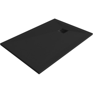 Cadita dus GOODHOME Douro, rasina, 140 x 90 cm, negru Cadita dus GOODHOME Douro, rasina, 140 x 90 cm, negru