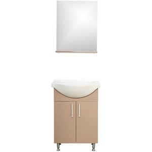 Set mobilier baie SANITOP Bella, 57 x 44.4 x 82 cm, bej Set mobilier baie SANITOP Bella, 57 x 44.4 x 82 cm, bej