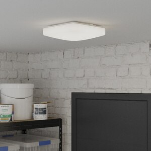 Plafoniera GOODHOME CL5S2810, 10W, 960lm, IP44, alb Plafoniera GOODHOME CL5S2810, 10W, 960lm, IP44, alb