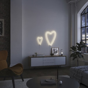 Banda neon RGB GOODHOME Almeida, cu telecomanda, 10W, 2 m Banda neon RGB GOODHOME Almeida, cu telecomanda, 10W, 2 m