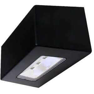 Aplica solara exterior MINI SCARA, LED, IP44, 2 bucati, negru Aplica solara exterior MINI SCARA, LED, IP44, 2 bucati, negru