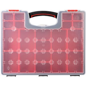 Organizator pentru unelte cu 20 compartimente PERFORMANCE POWER, 33 x 33 x 6 cm, polipropilena, negru/rosu Organizator pentru unelte cu 20 compartimente PERFORMANCE POWER, 33 x 33 x 6 cm, polipropilena, negru/rosu
