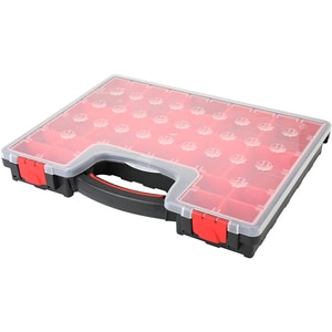 Organizator pentru unelte cu 20 compartimente PERFORMANCE POWER, 33 x 33 x 6 cm, polipropilena, negru/rosu Organizator pentru unelte cu 20 compartimente PERFORMANCE POWER, 33 x 33 x 6 cm, polipropilena, negru/rosu