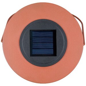 Lampa solara, IP44, 600 mAh, rosu Lampa solara, IP44, 600 mAh, rosu