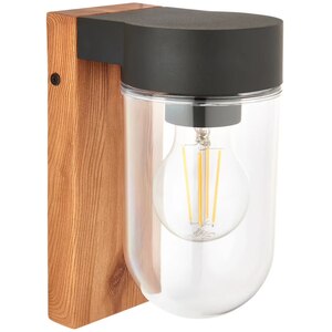 Lampa perete GOODHOME Lovage Blk 101422291, E27, maro Lampa perete GOODHOME Lovage Blk 101422291, E27, maro